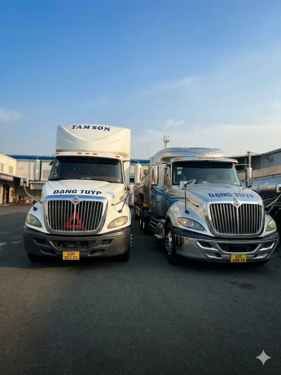 Vận chuyển hóa chất phục vụ sản xuất